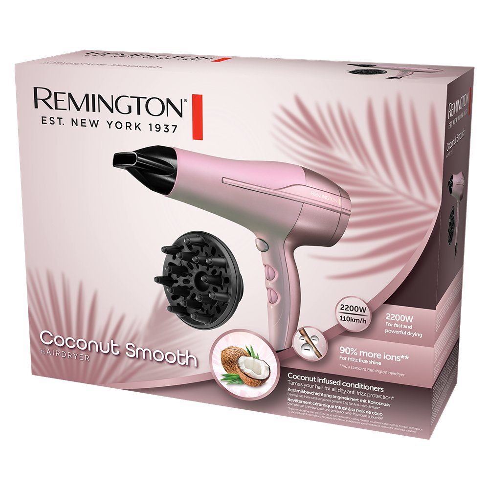 Secador Remington D 5901 Coconut Smooth