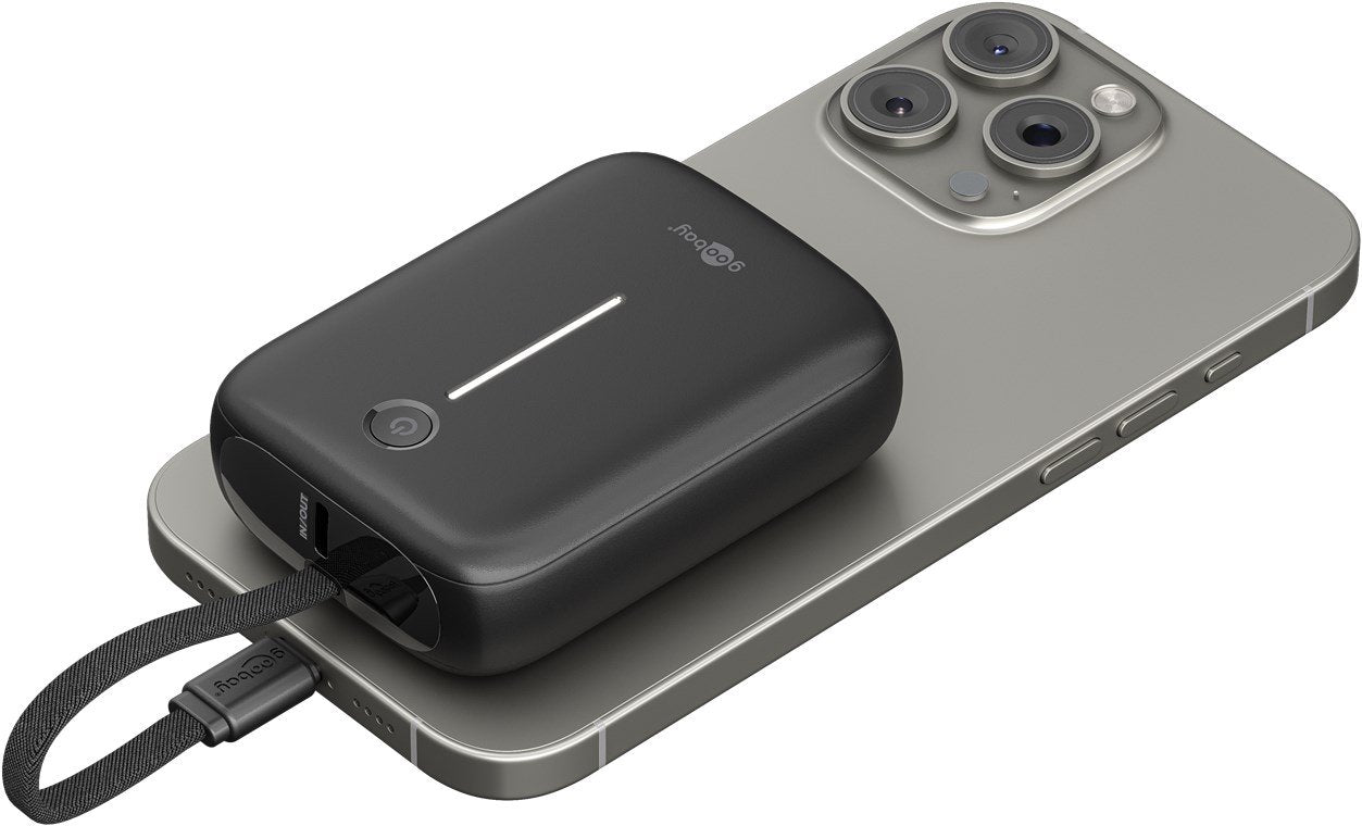 EAN 4040849762512 - Goobay 76251 batería externa Polímero de litio 10000 mAh Negro imagen 4