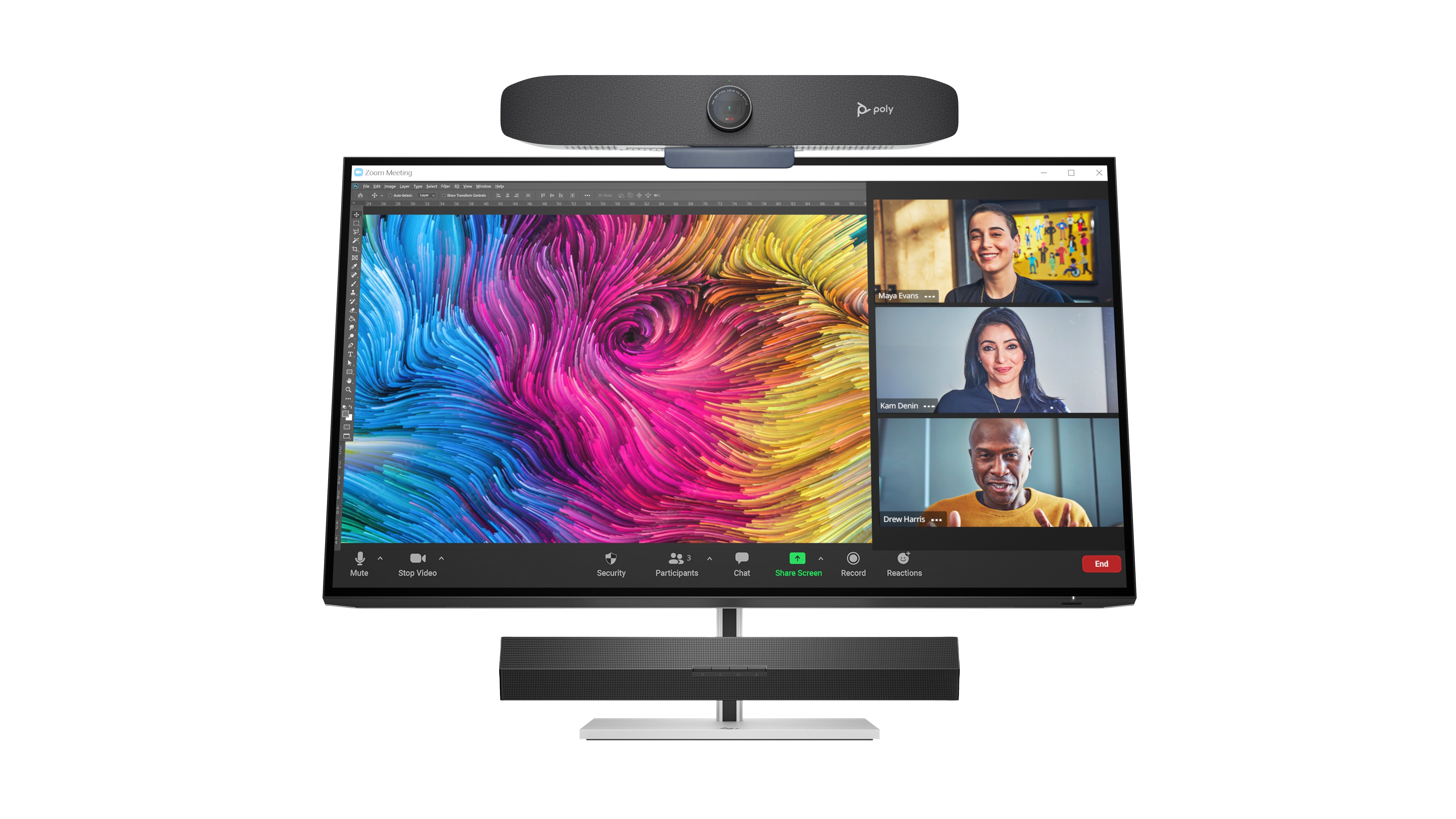 EAN 5715063476505 - HP Series 7 Pro 31.5 inch 4K Thunderbolt 4 Monitor - 732pk pantalla para PC 80 cm (31.5") 3840 x 2160 Pix imagen 1