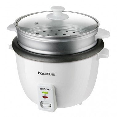 Taurus Rice Chef Arrocera 1,8 L 700 W Gris, Blanco