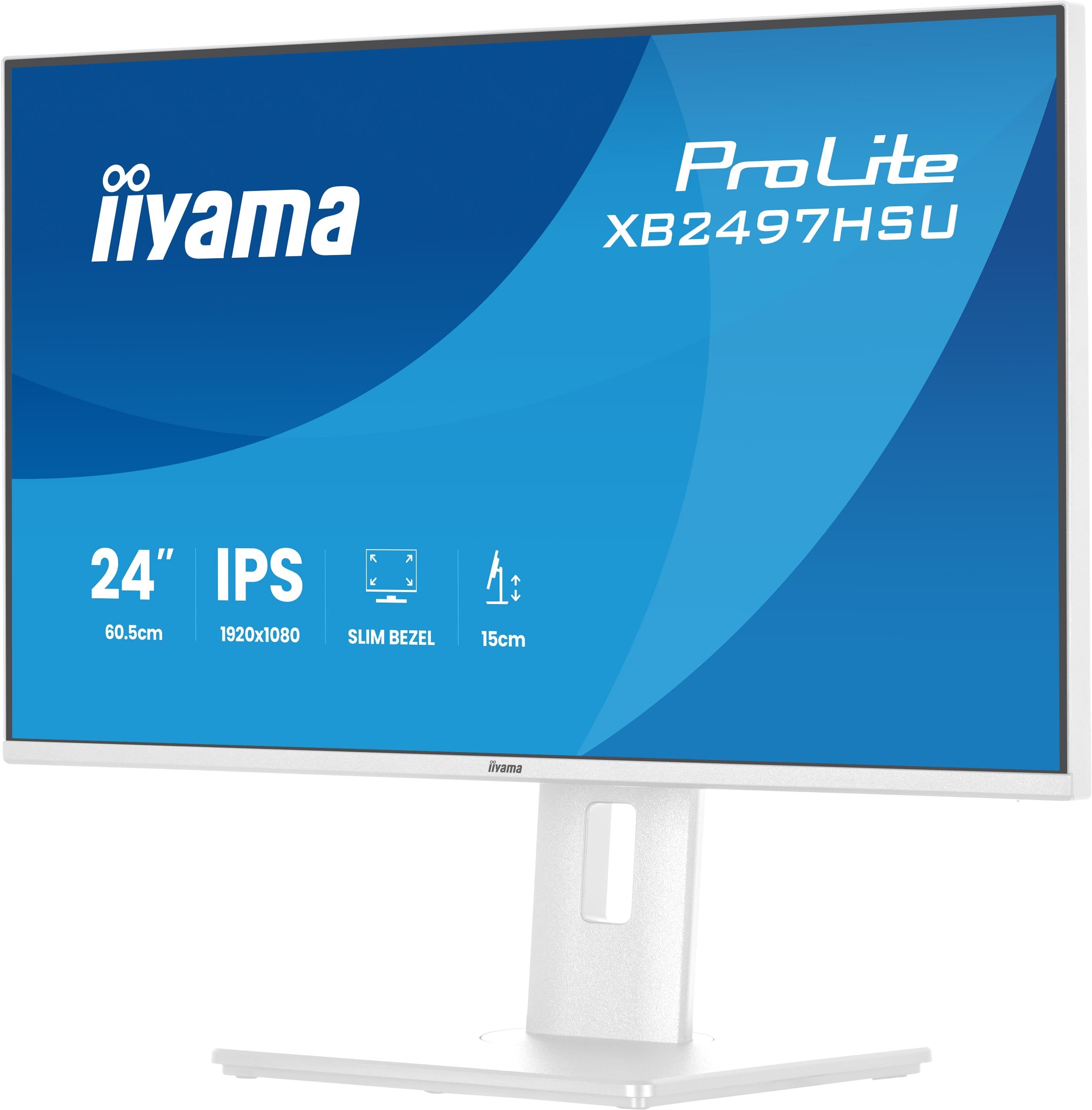 Iiyama 60.5cm 24" Xb2497hsu-W1 16:10 Hdmi+Dp+2xusb-C
