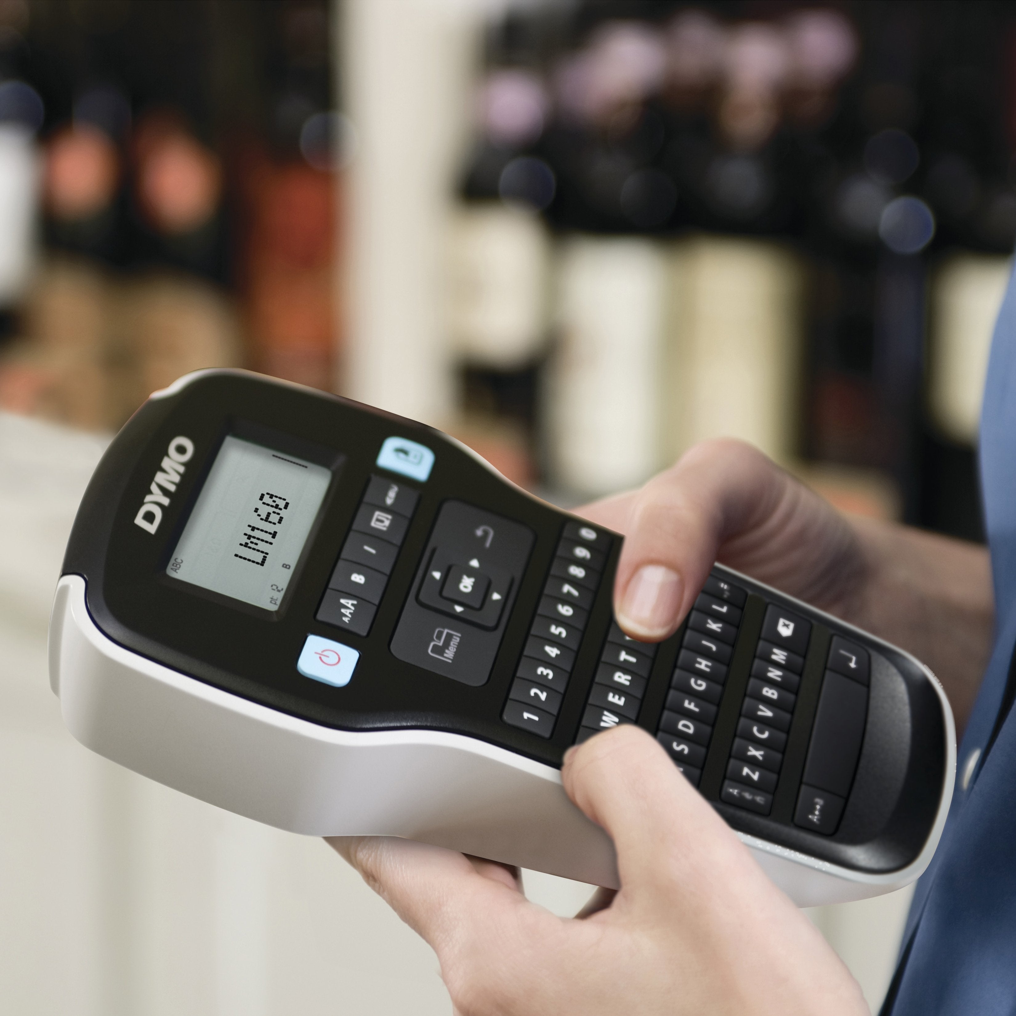 Dymo Labelmanager 160 6 9 12 Mm D1-Bänder Azerty