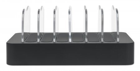 EAN 0766623102254 - Manhattan 102254 organizador para estación de carga Negro imagen 4