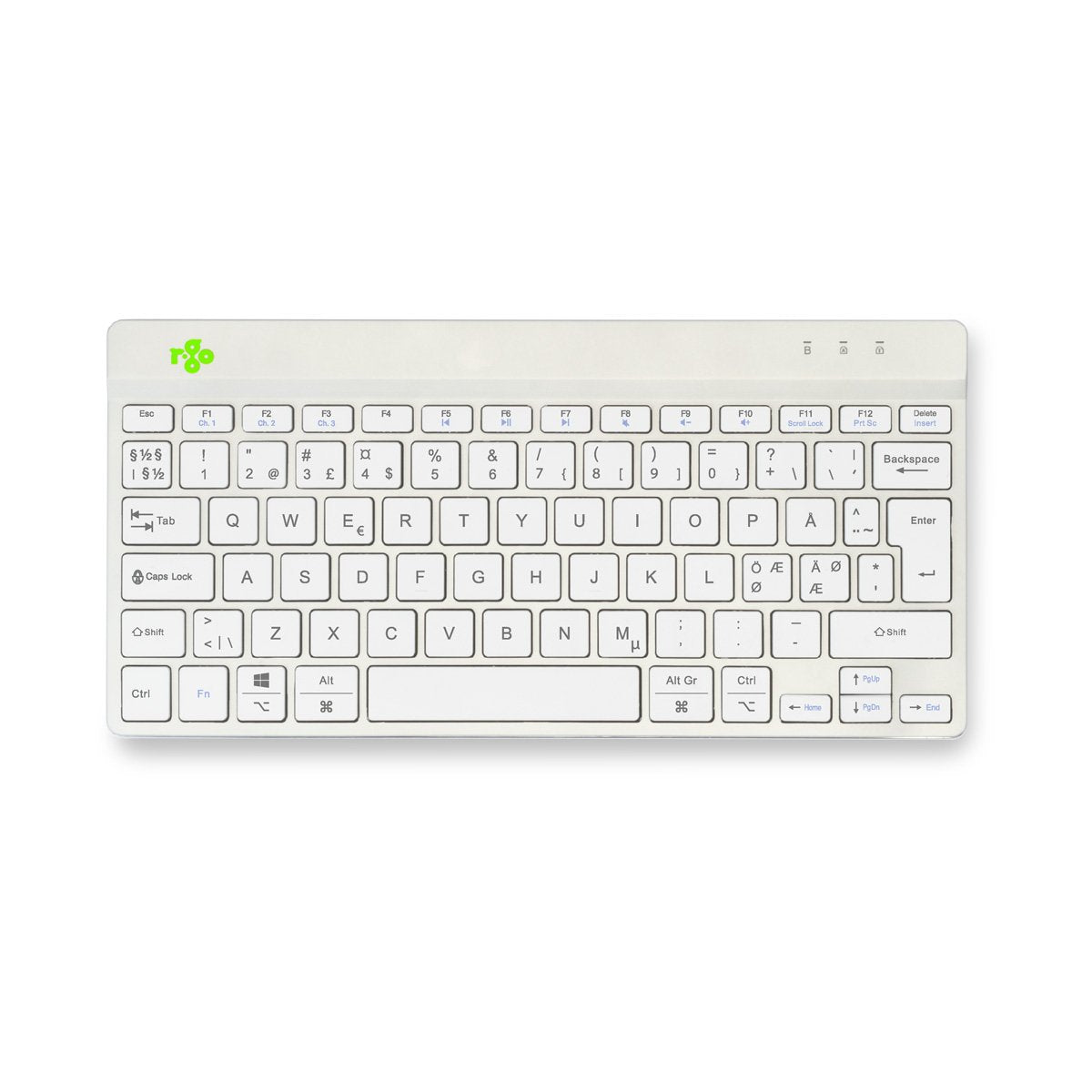EAN 8719274492078 - R-Go Tools RGOCONDWLWH teclado Oficina Holandés imagen 4