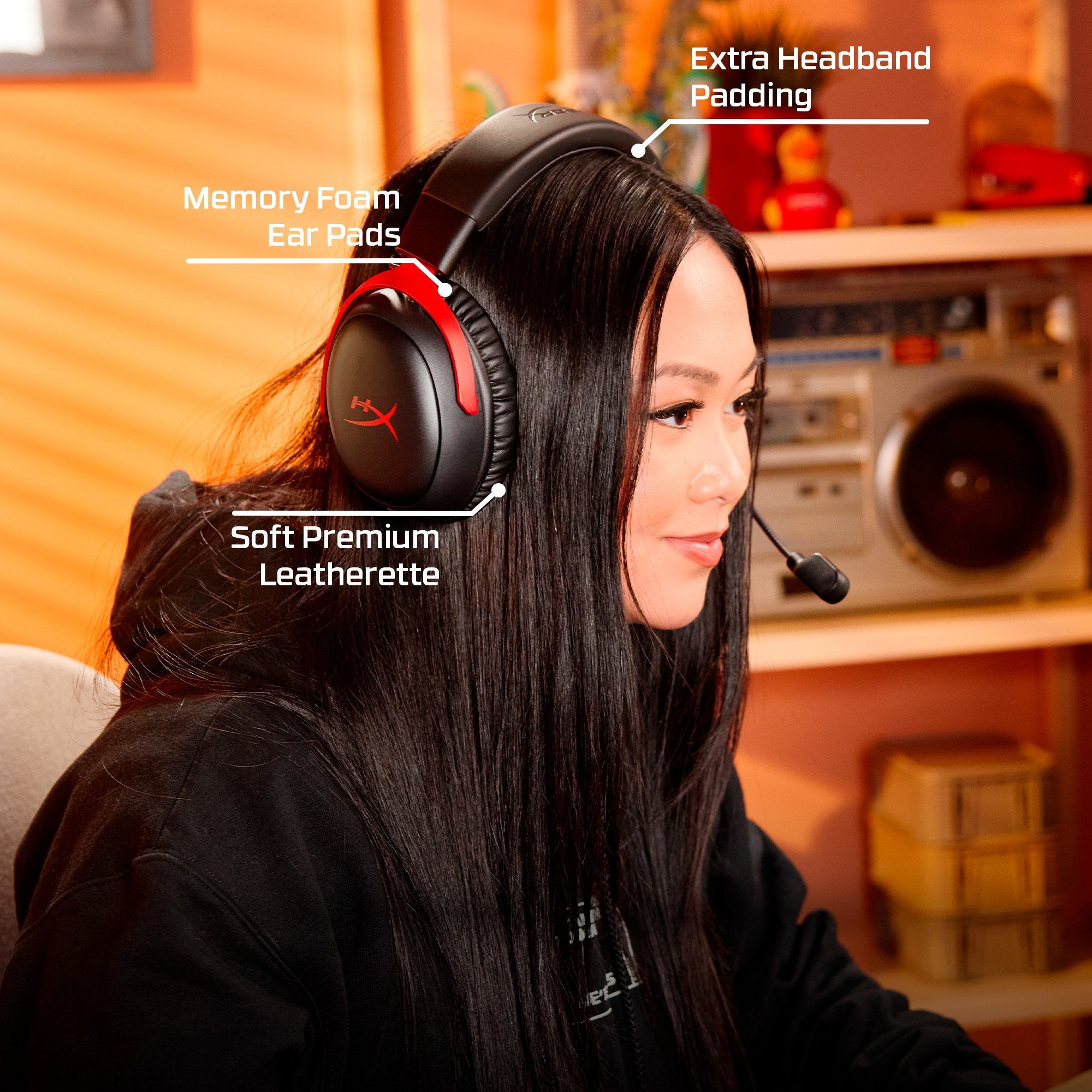 EAN 0198415435590 - HyperX Cloud III S Wireless Black Gaming Headset Inalámbrico Diadema Juego Bluetooth imagen 14