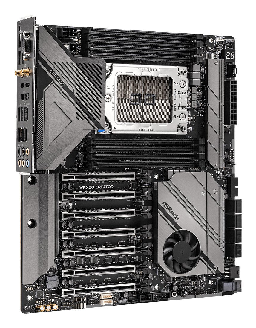 EAN 4710483941368 - Asrock WRX80 CREATOR R2.0 AMD WRX80 Zócalo sWRX8 ATX extendida imagen 4