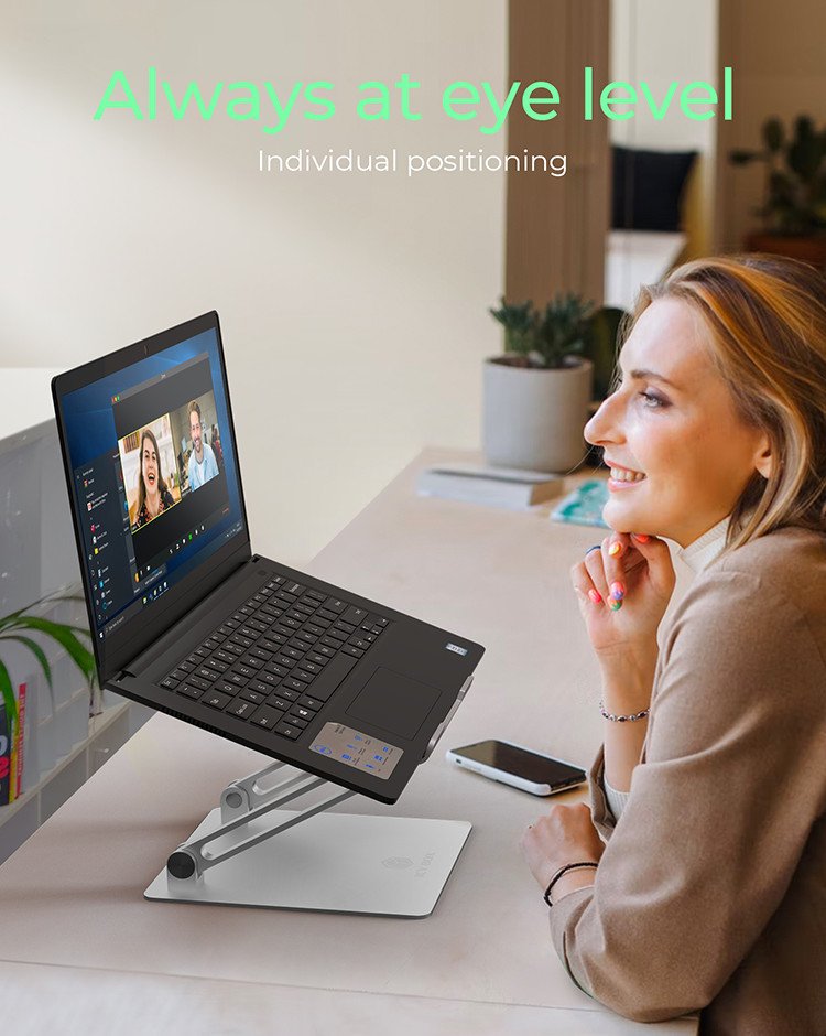 EAN 4250078172659 - ICY BOX IB-NH300 Soporte para ordenador portátil Plata 43,2 cm (17") imagen 5