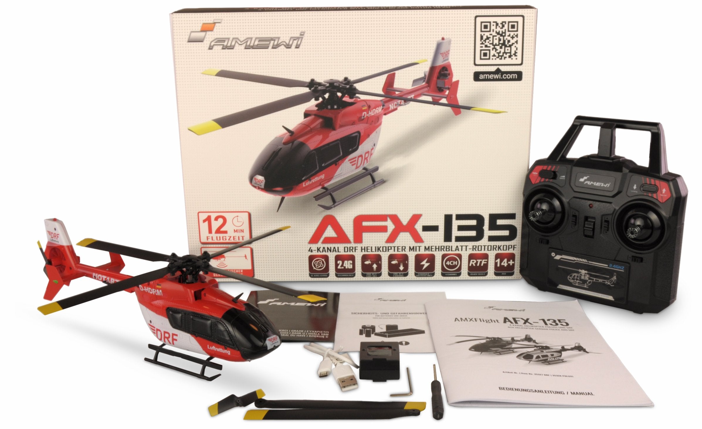 EAN 4260768517172 - Amewi 25327 modelo controlado por radio Helicóptero Motor eléctrico imagen 2