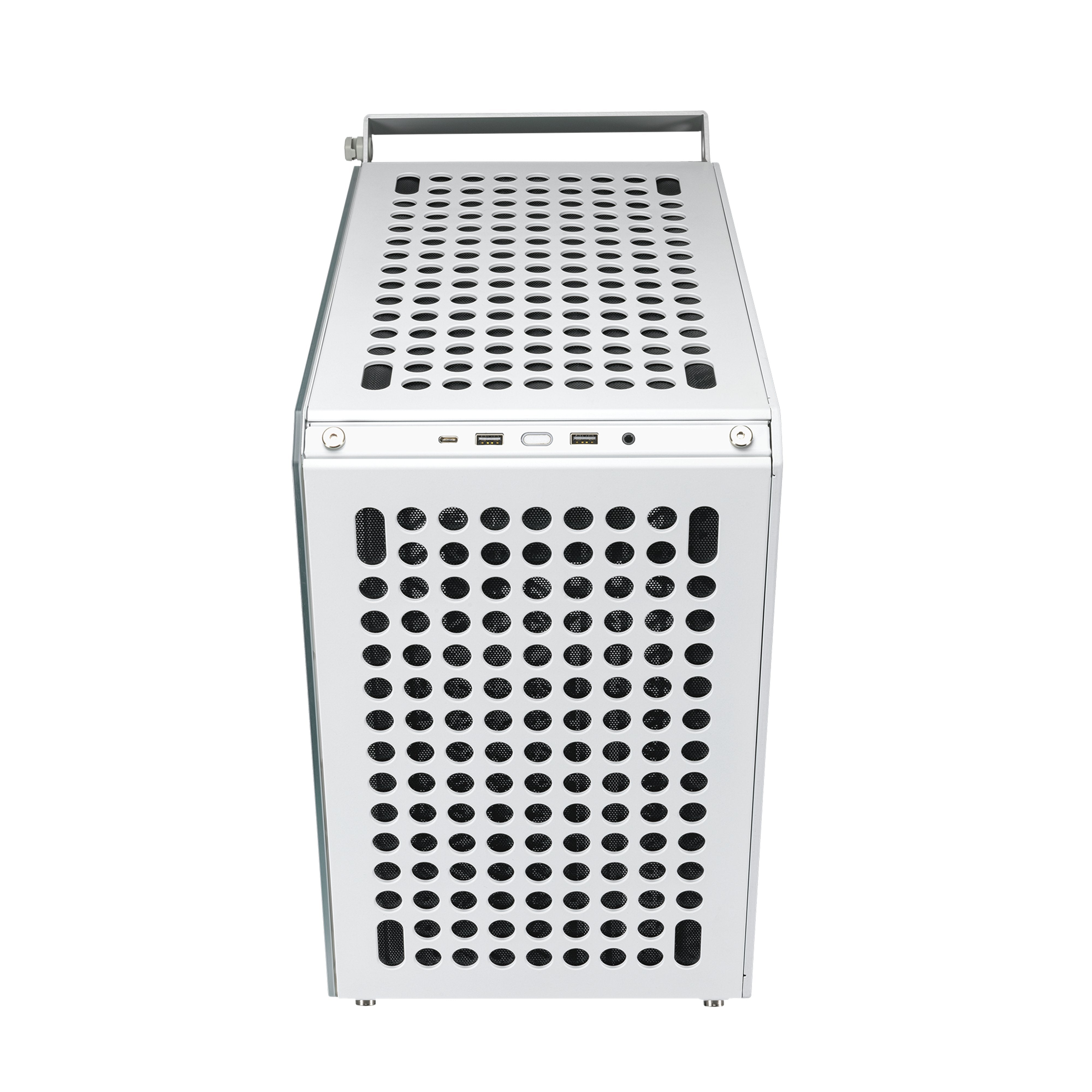 Caja Pc Cooler Master Qube 500 Flatpack White Edition, Q500-Wgnn-S00