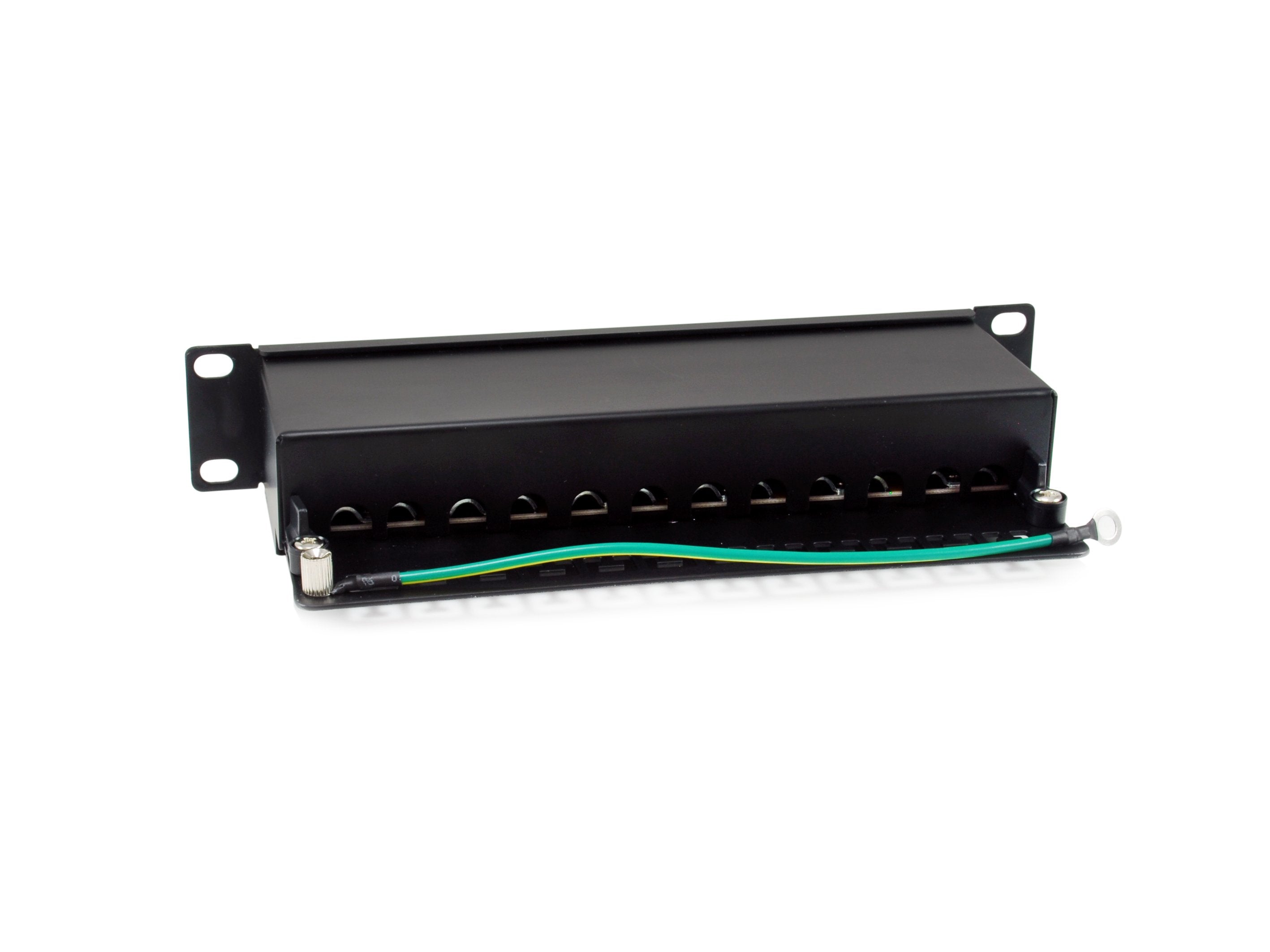 Equip Patchpanel 12x Rj45 Cat6a 10" Ftp 1he Premium Negro