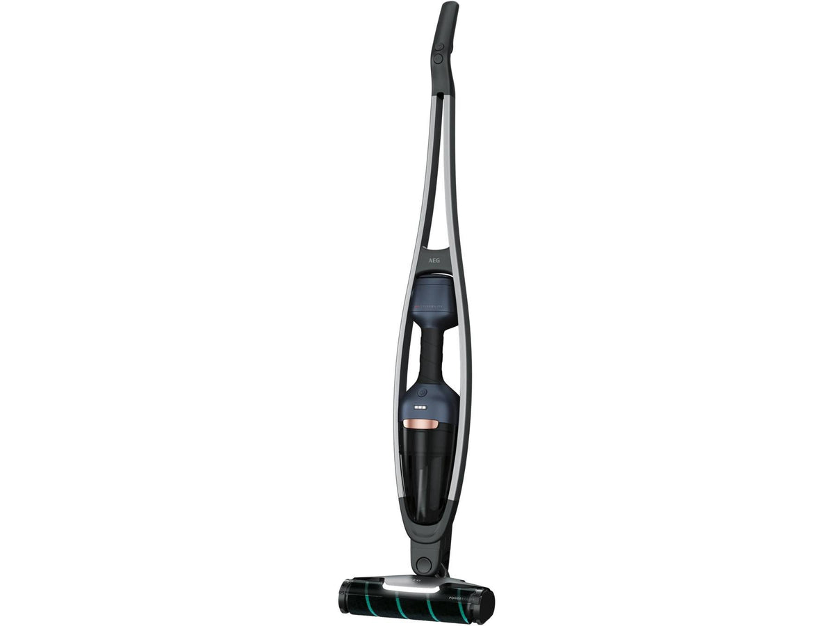 EAN 7332543722013 - AEG QX9-1-P5IB Aspiradora escoba Batería Secar Sin bolsa 0,35 L Negro, Indigo, Plata imagen 2
