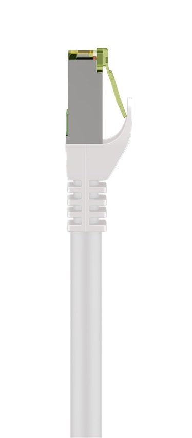 Goobay Ghmt-Zertifiziertes Cat 8.1 3m Cable De Red, S Ftp (Pimf), Blanco