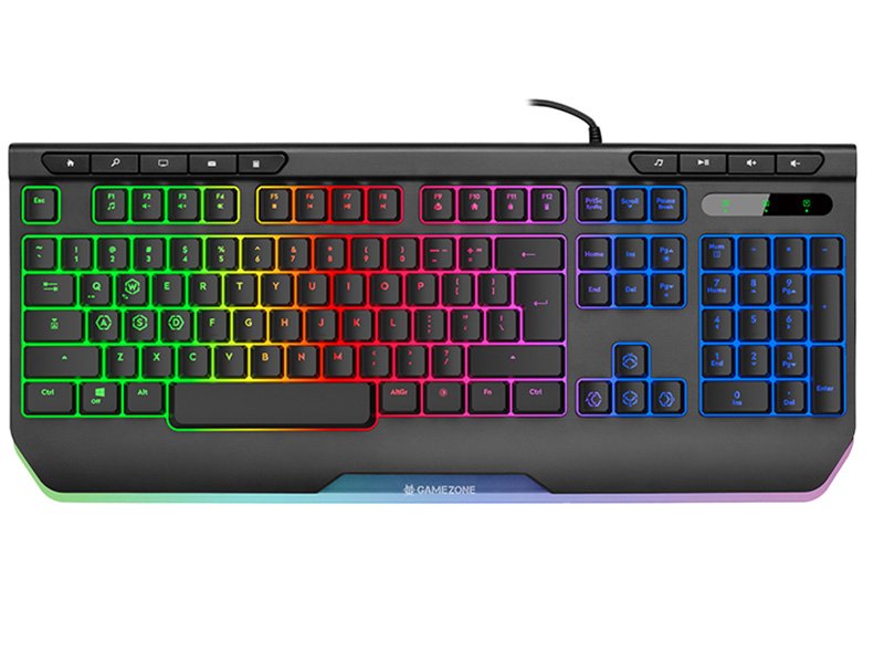 Teclado Ingles Gaming Usb Tracer Gamezone Ray X