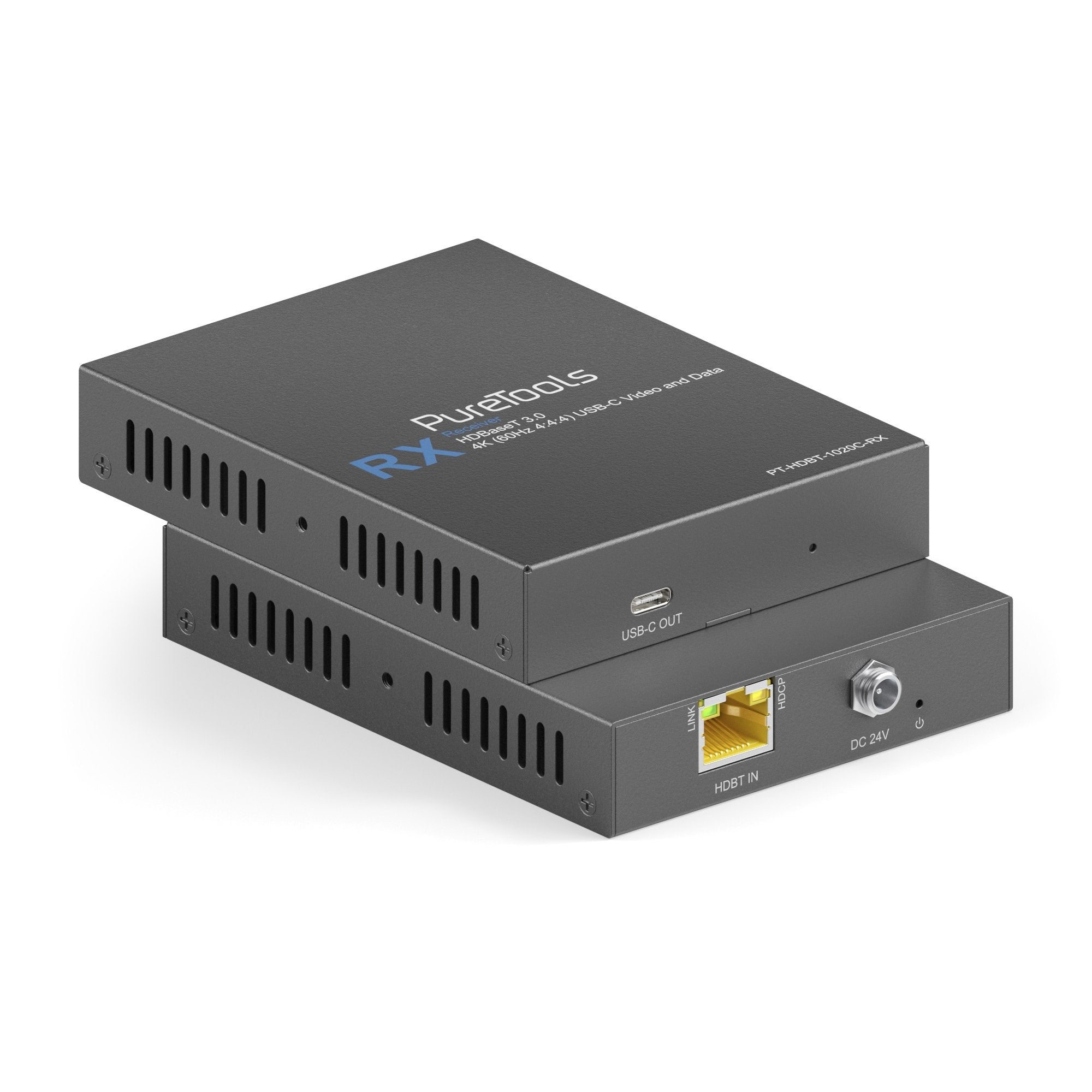 EAN 4251364735800 - PureTools PT-HDBT-1020C-RX extensor audio/video Receptor AV imagen 3