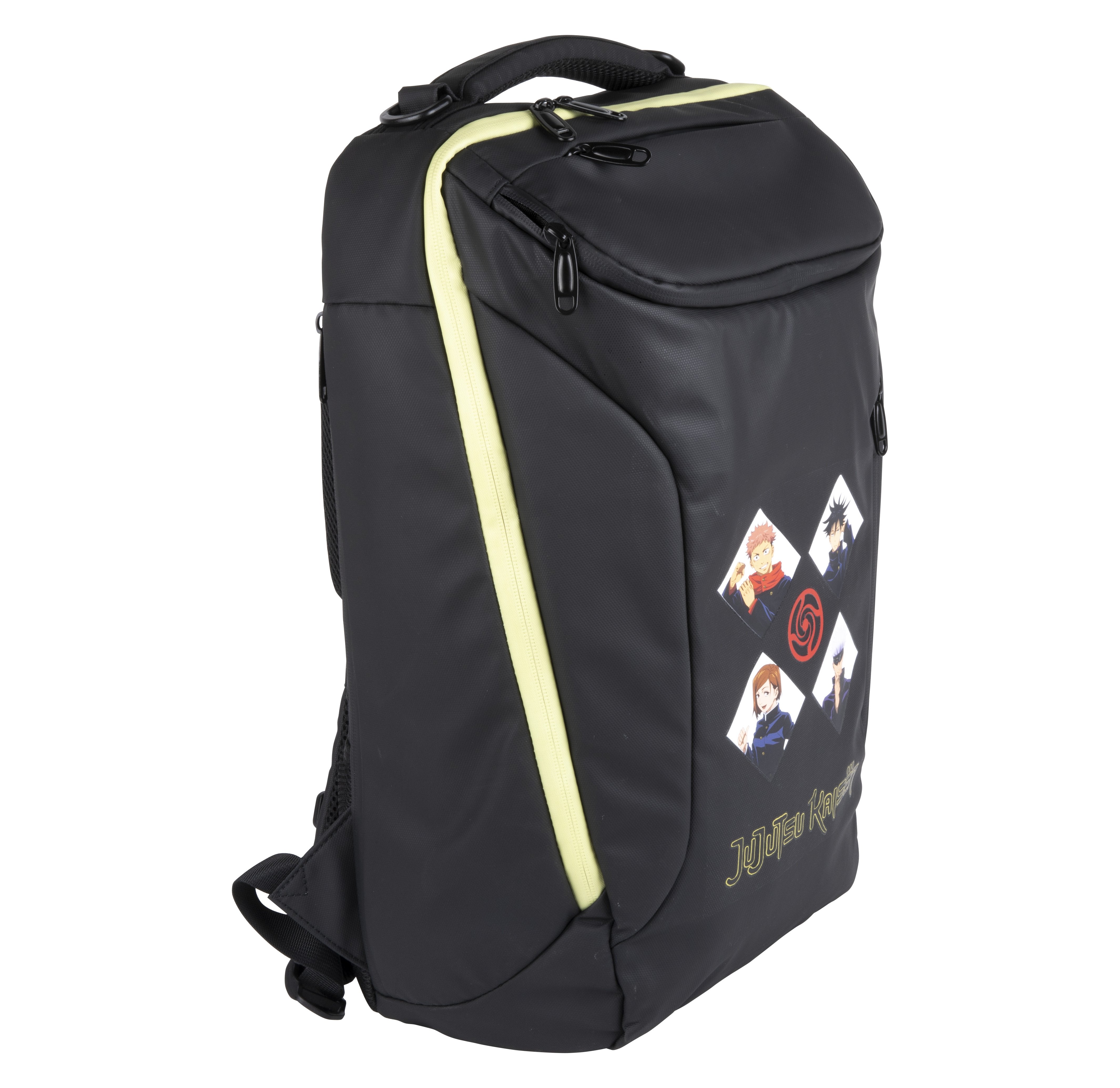 Mochila Gaming Konix Jujutsu Kaisen 17 Backpack 11 Bolsillos Interiores 4 Exteriores Kx-Juju-Bpk-17
