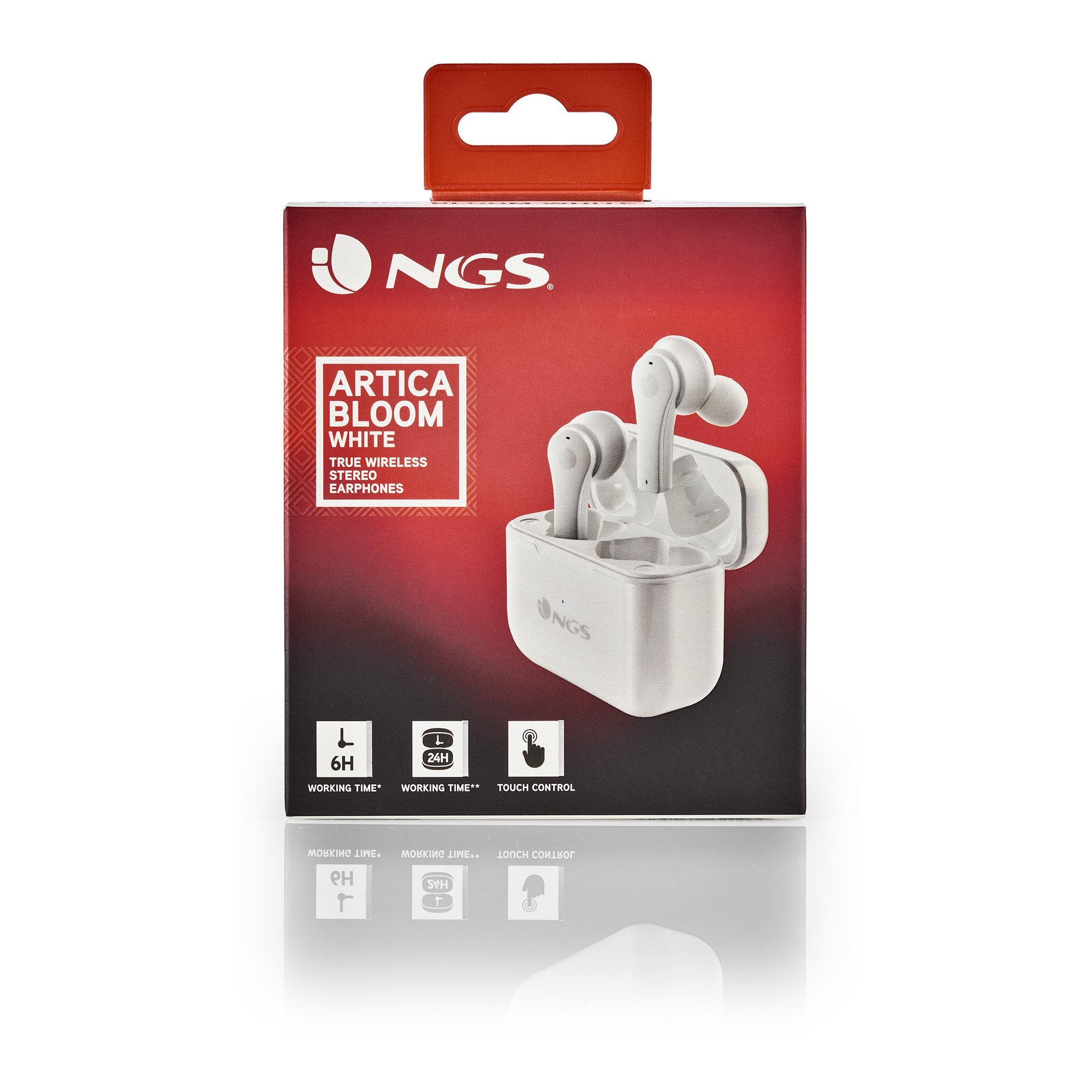 EAN 8435430620030 - NGS ARTICA BLOOM Auriculares Inalámbrico Dentro de oído Llamadas/Música USB Tipo C Bluetooth Blanco imagen 8