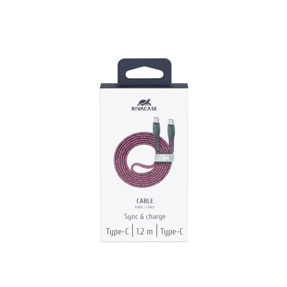 EAN 4260403579510 - Rivacase PS6105 RD12 cable USB USB 2.0 1,2 m USB C Rojo imagen 4
