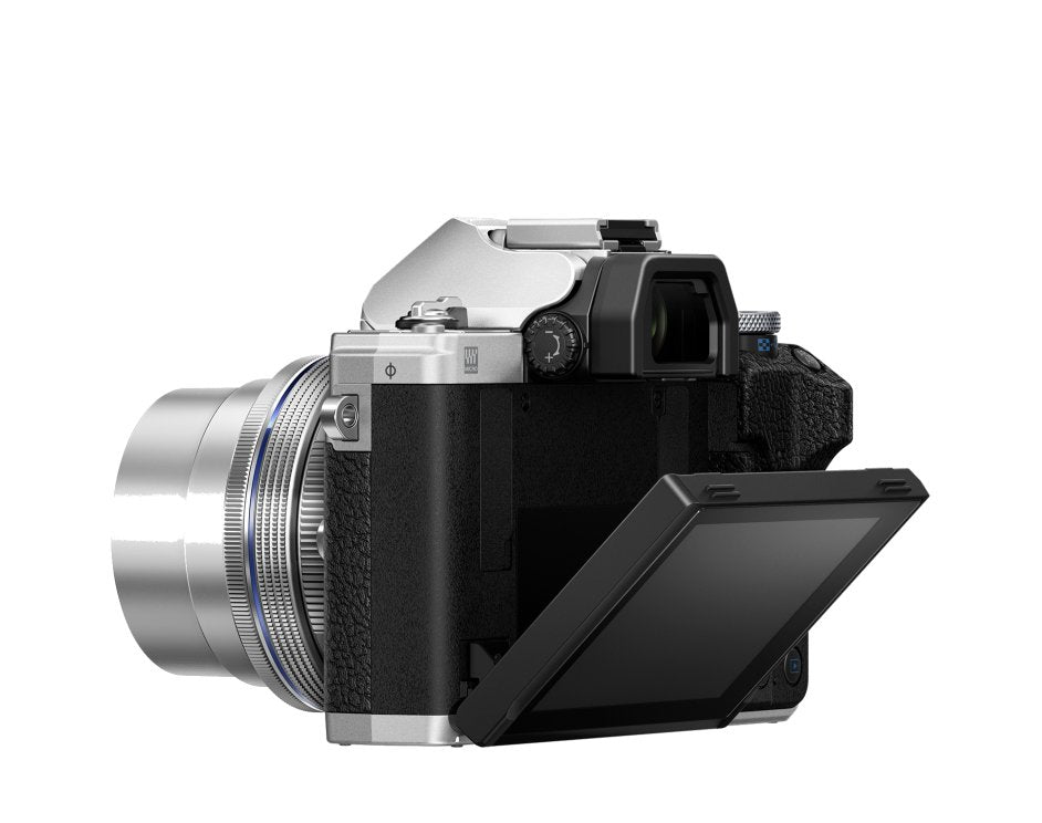 Olympus Om-D E-M10 Mark Iv Kit + 14-42 Pancake Zoom Silver