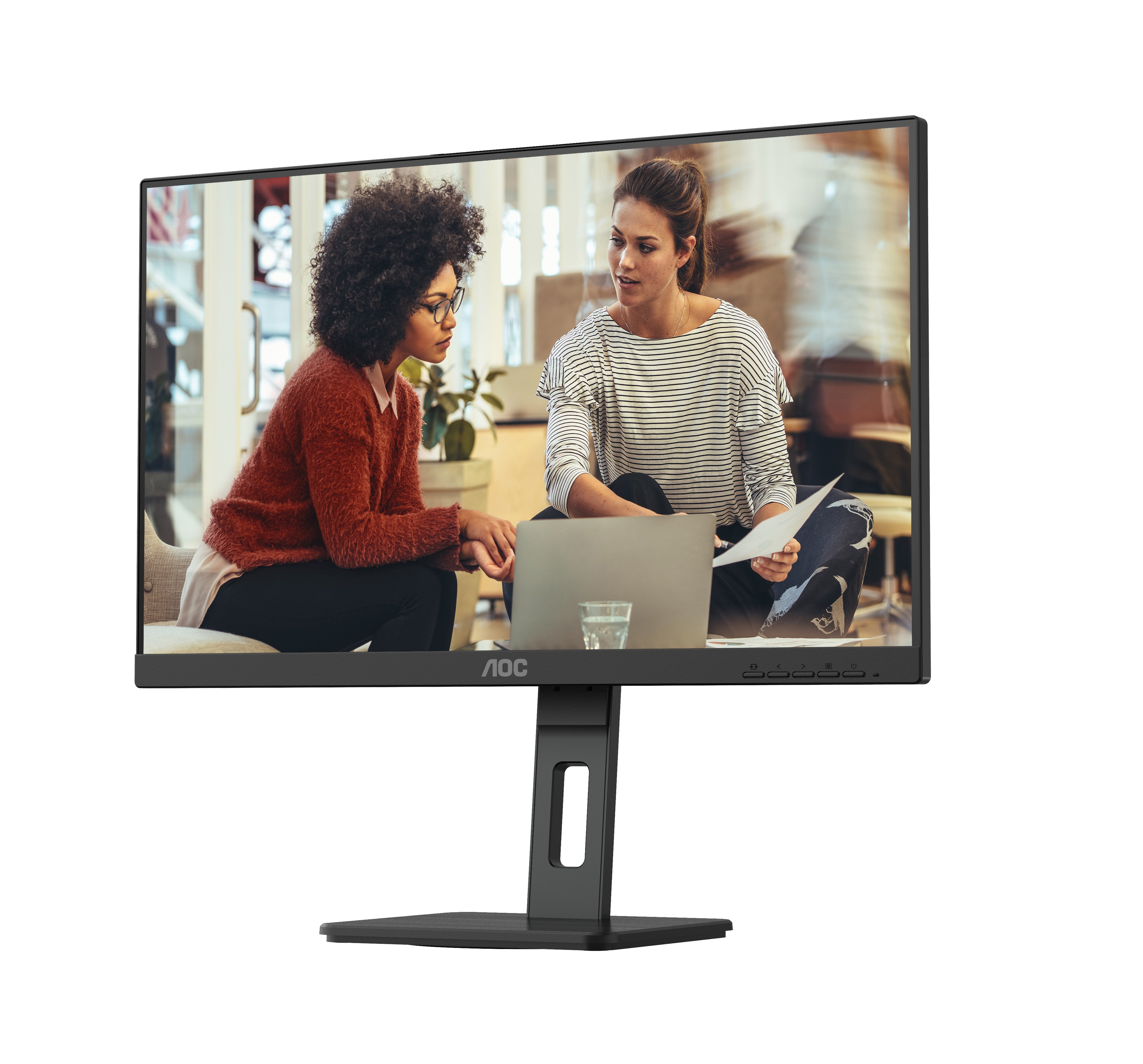Monitor Aoc 27" U27e3uf 16:09 2xhdmi+Dp+Usb 4k Lift Negro