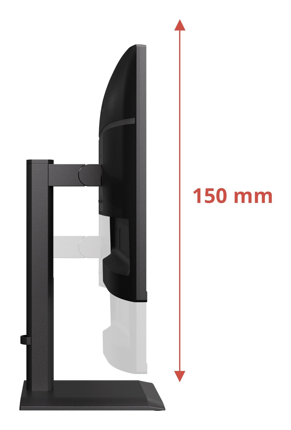 EAN 4038986143158 - AOC E4 X24E4U pantalla para PC 61 cm (24") 1920 x 1200 Pixeles Full HD LED Negro imagen 4