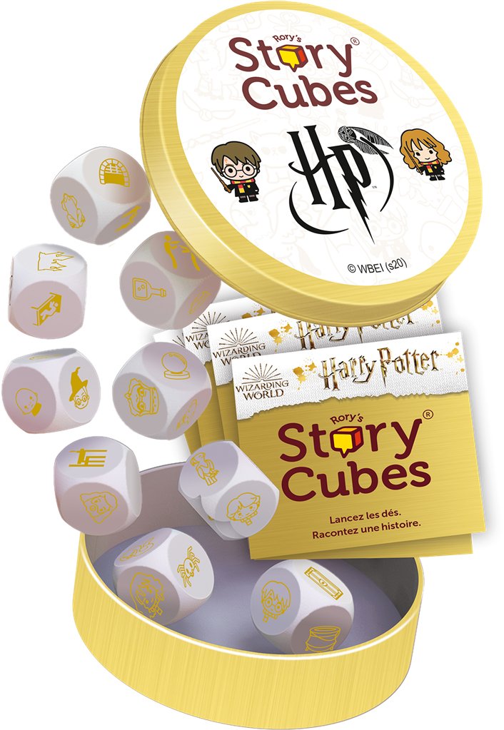 Juego De Mesa Story Cubes Harry Potter Blister Eco Pegi 8