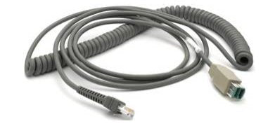 Zebra Cba-U28-C15zbr Accesorio Para Lector De Código De Barras Cable De Carga
