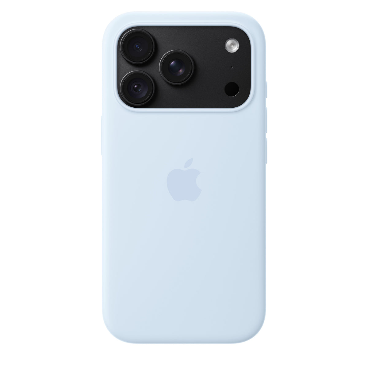 Apple Iphone 18 Pro Silicone Case With Magsafe Crisp Blue