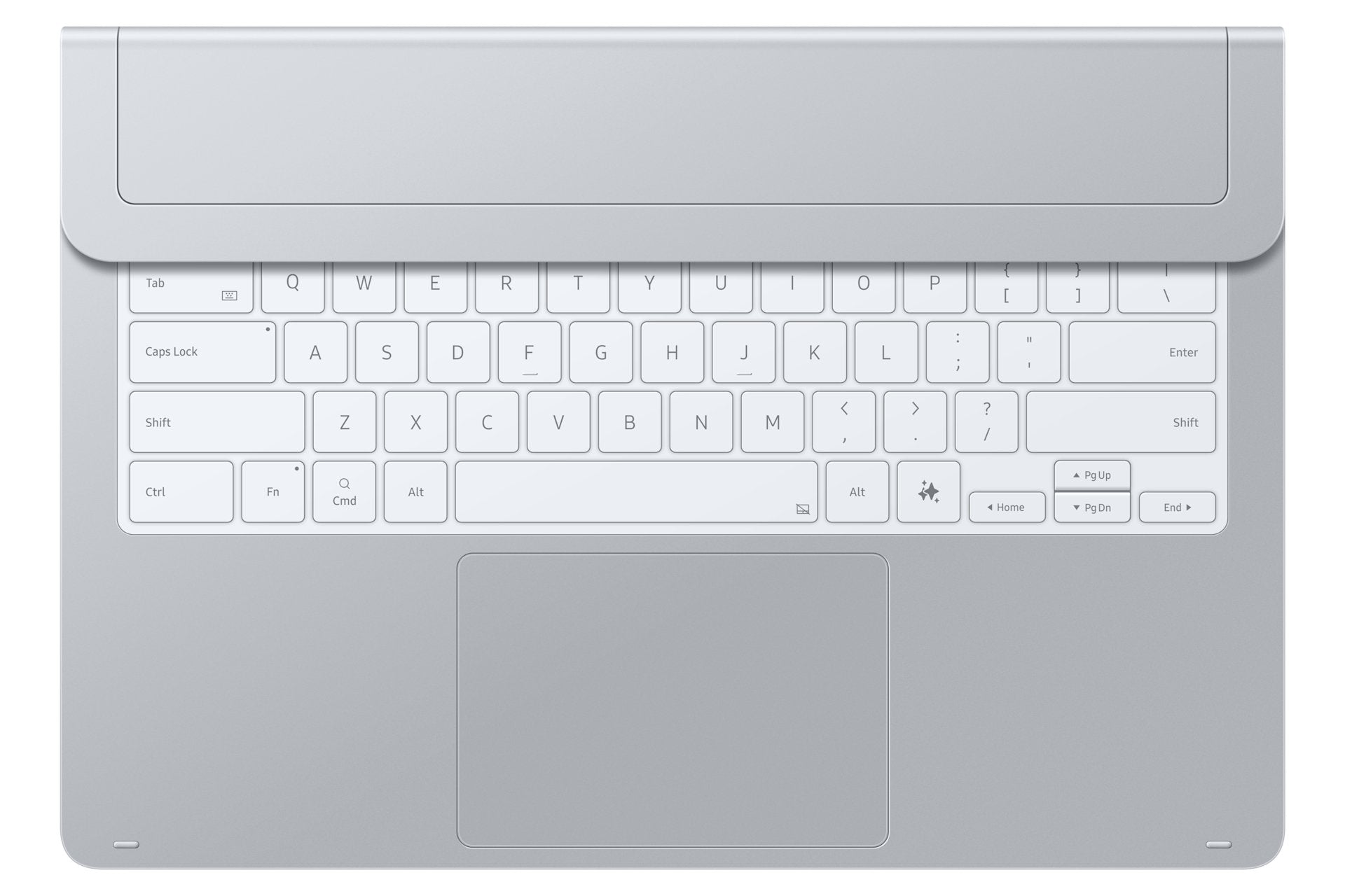 EAN 8806099015381 - Samsung EF-DX935 QWERTZ Alemán Pogo pin Plata imagen 1
