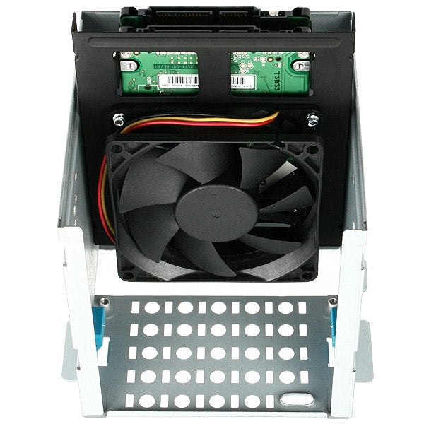 Axagon Rhd-225, Marco De Metal Para 2x 2.5 "Hdd / Ssd Hasta 3.5" Posicion, Montaje De Ventilador