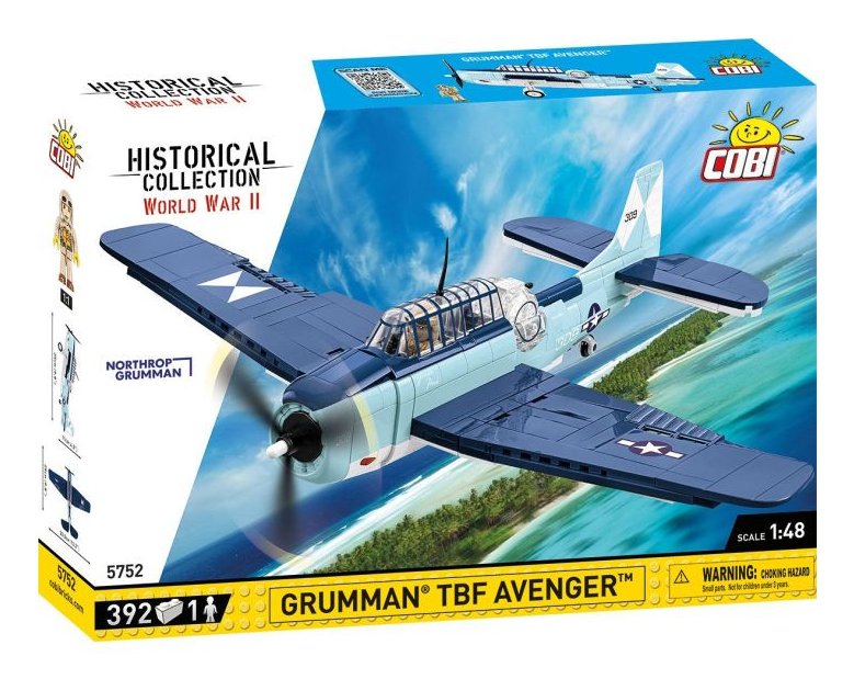 Cobi Grumman Tbf Avenger, Juguete De Construcción Cobi-5752