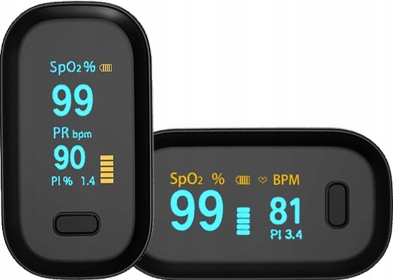 Oro-Oximeter Pulsioxímetro Oromed Negro