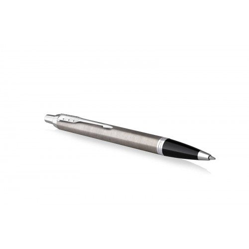 Bolígrafo Parker Im Metal Cepillado Cc M Negro Caja De Regalo