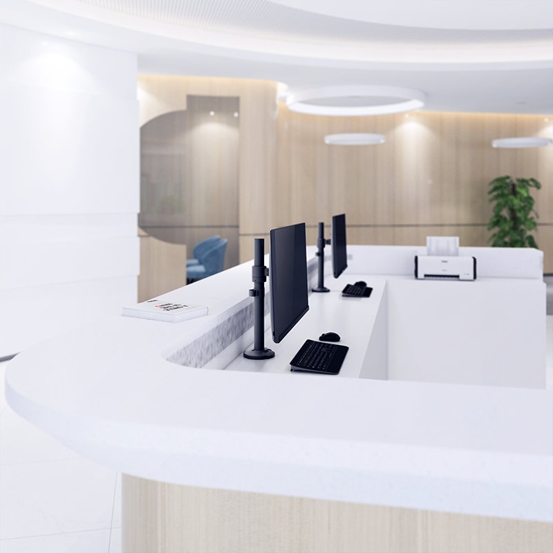 Logilink Bp0108 Soporte De Mesa Para Pantalla Plana 81,3 Cm (32") Negro