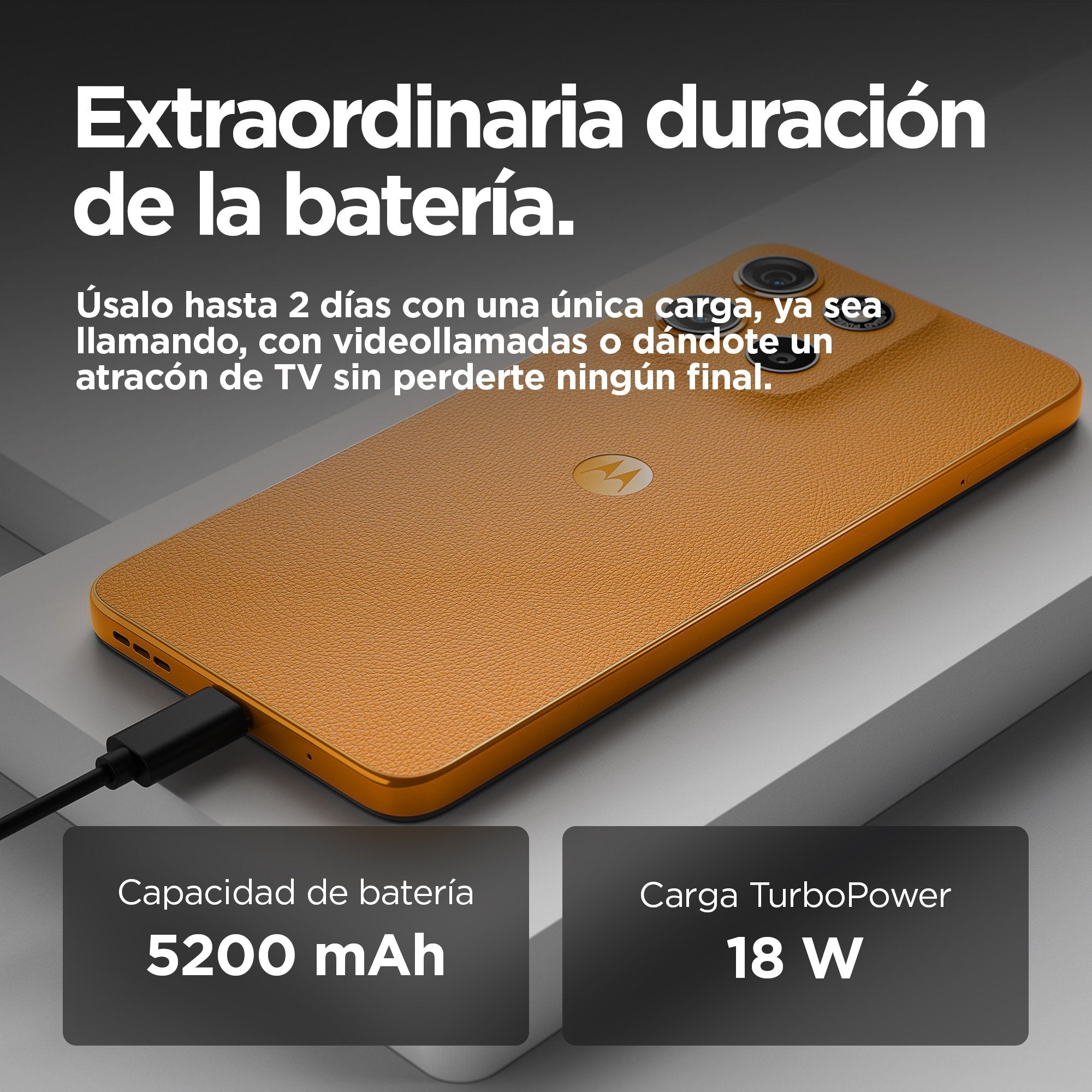 EAN 0840023284984 - Motorola moto g15 17,1 cm (6.72") SIM doble Android 15 4G USB Tipo C 8 GB 256 GB 5200 mAh Naranja imagen 8