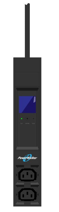 EAN 4260074984286 - PowerWalker 10133027 unidad de distribución de energía (PDU) 16 salidas AC 0U Negro imagen 2