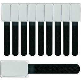 Correa De Velcro Ltc Mini Etiqueta En Funda De Plástico Negro
