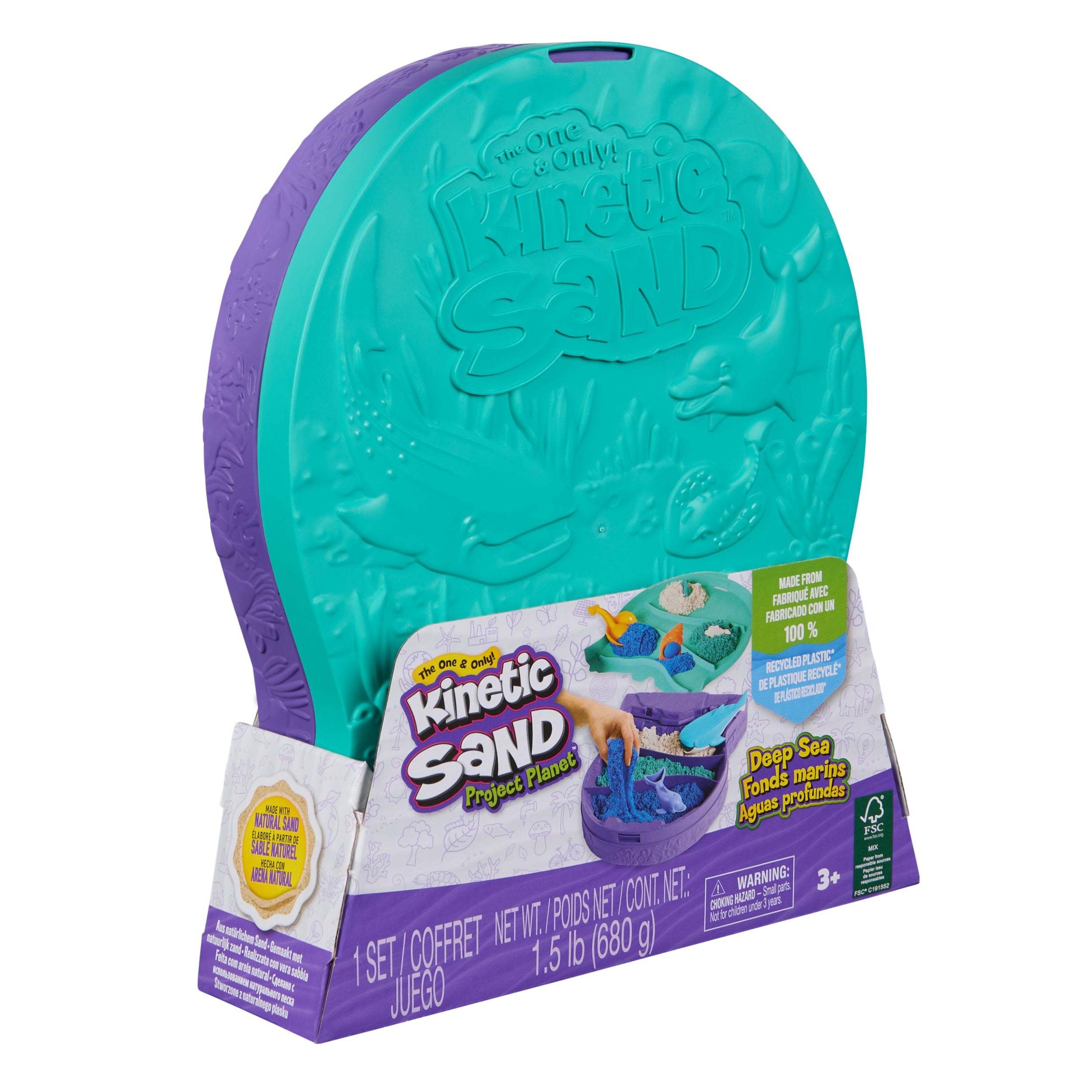 EAN 0681147012691 - Kinetic Sand Project Planet Deep Sea imagen 9