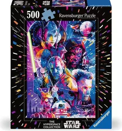 Ravensburger Puzzle Star Wars Hyperspace Collection: The The Phantom Menace (500 Teile, Large Pieces) 12001338