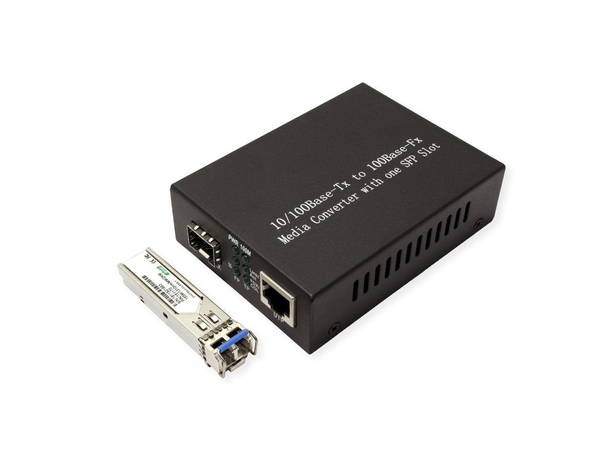 Value Fast Ethernet Konverter, Rj-45 - Lc (Inkl. Mini-Gbic)