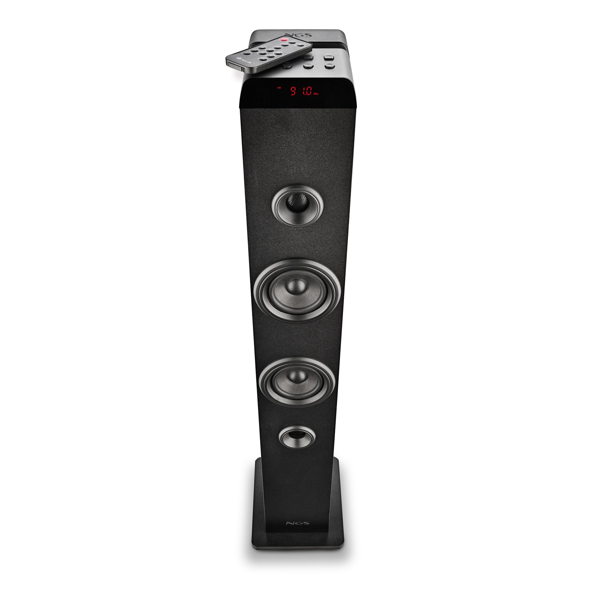 Torre De Sonido Con Bluetooth Ngs Sky Charm Pro 50w 2.0 Negra