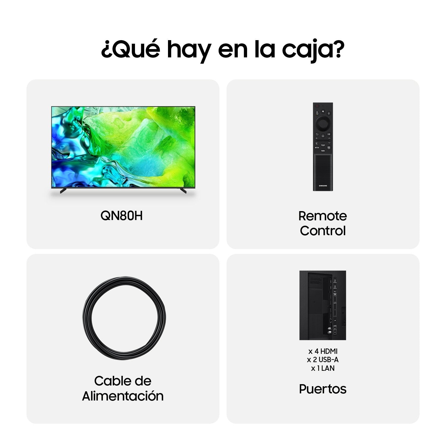 Samsung Tq65qn80hauxxc Televisor