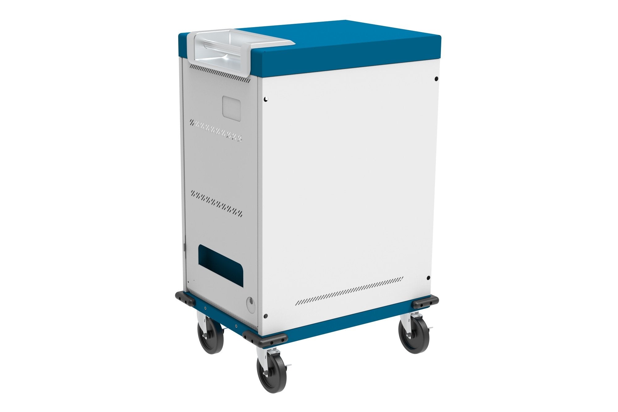Goodconnections Gemma T32c Tablet-Ladewagen Usb-C 18w Port Pd3.0 Qc3.0 Weiss Blau