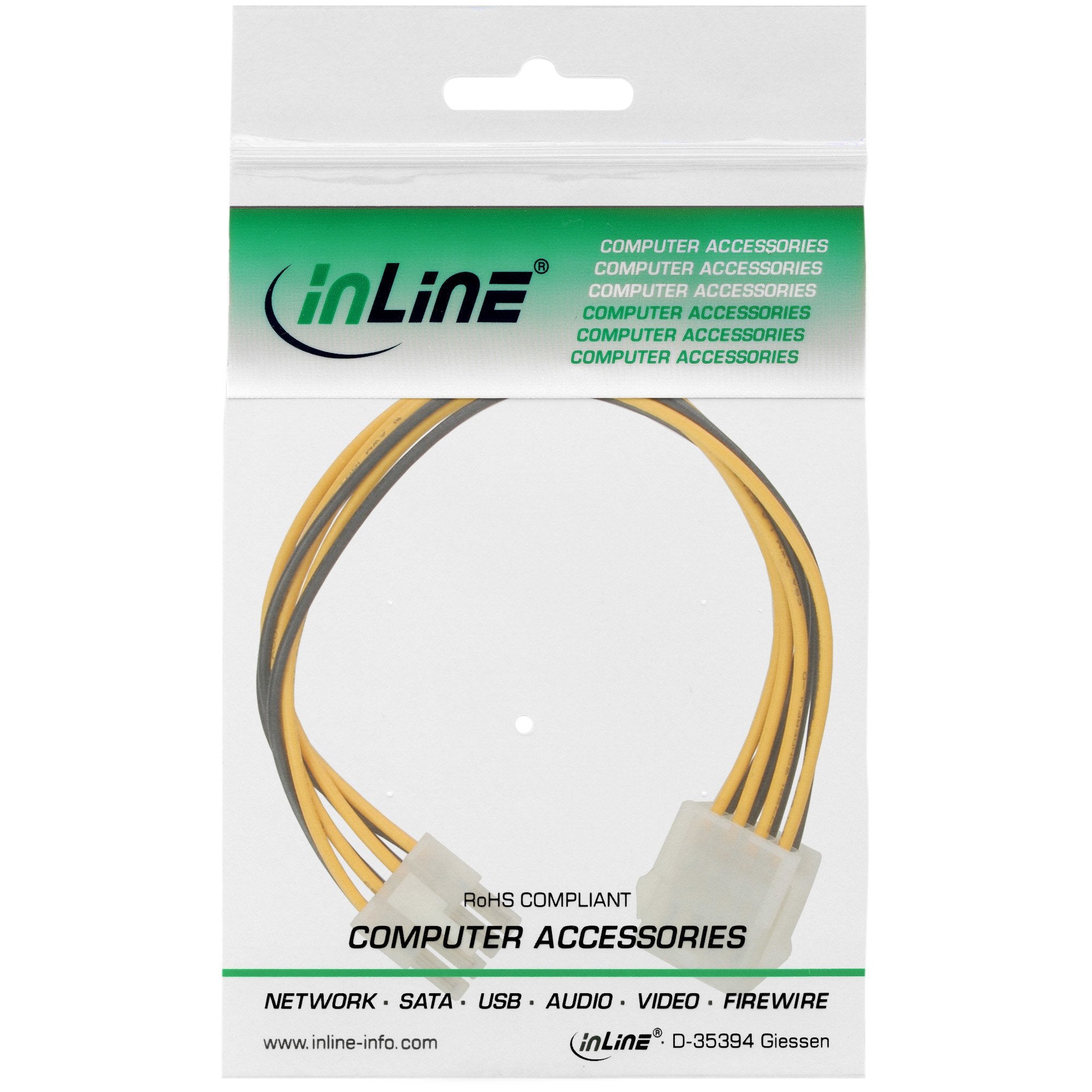 EAN 4043718034543 - InLine 26631 cable de alimentación interna 0,2 m imagen 2