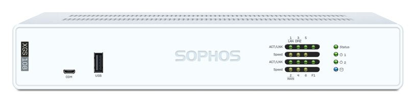Sophos Xgs 108 Security Appliance - Eu Power Cord