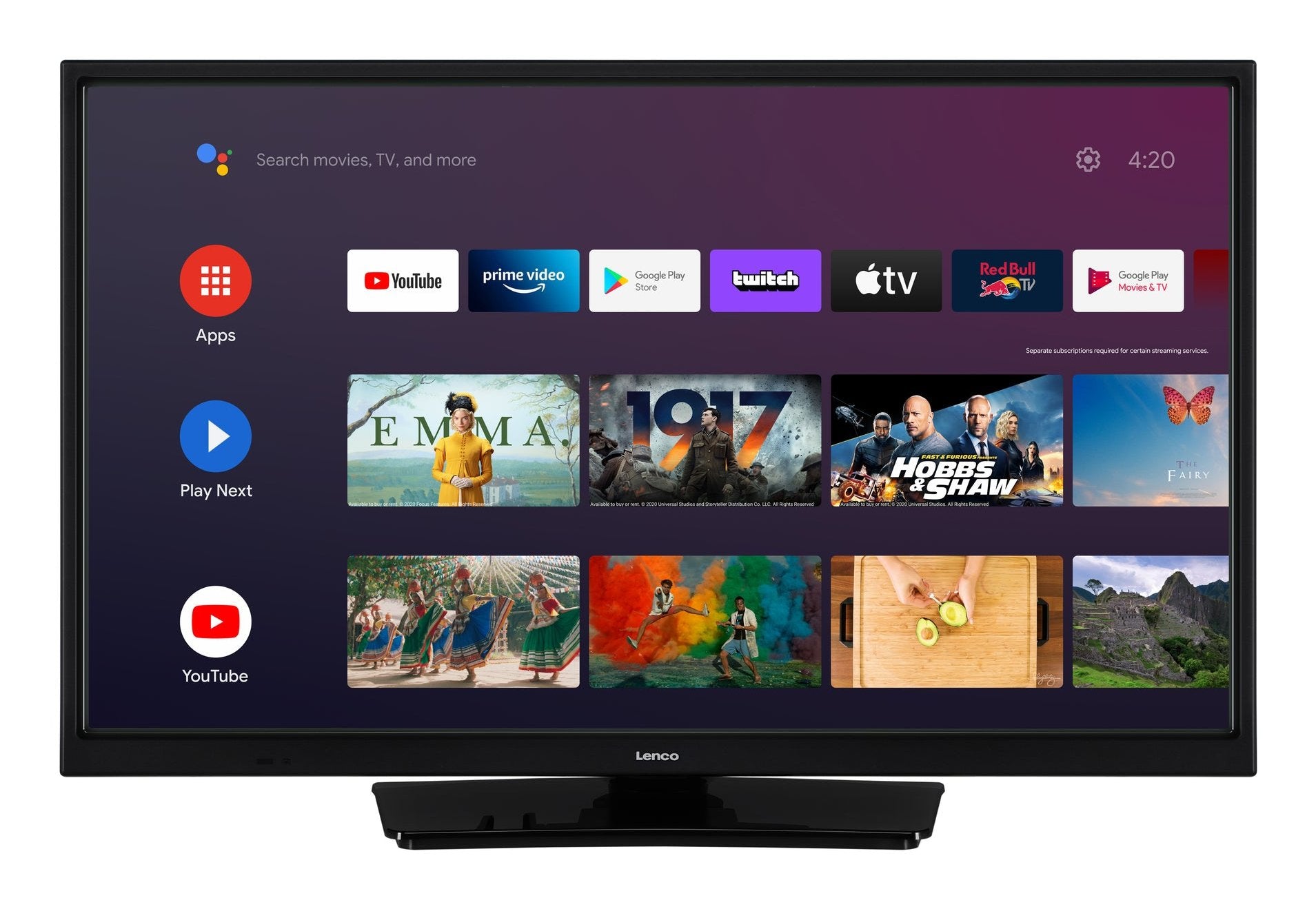 Lenco Led-2463 Schwarz