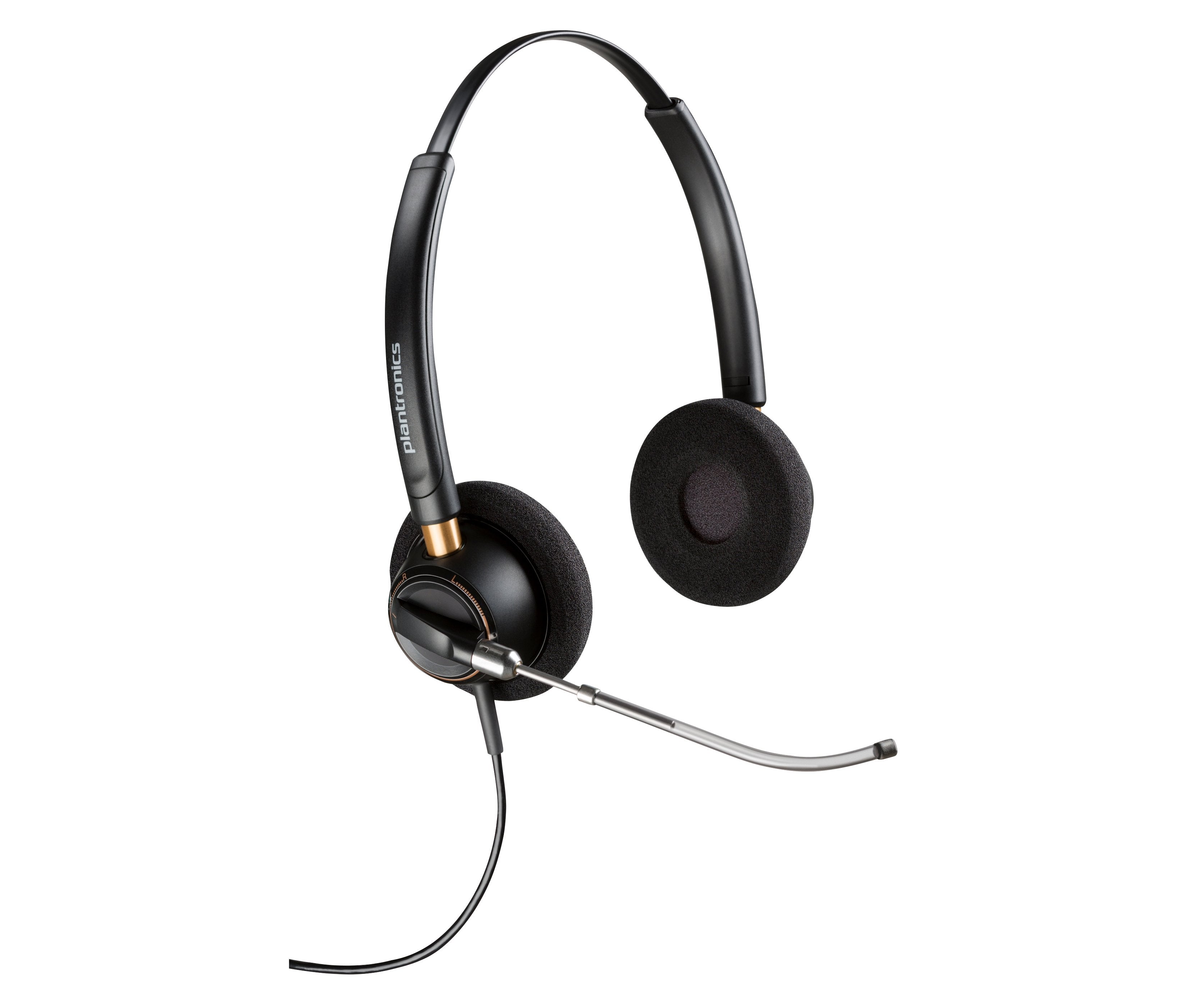 EAN 0197029632760 - HP Poly EncorePro 520V Binaural Headset VoiceTube +Quick Disconnect Alámbrico Diadema Llamadas/Música Neg imagen 1