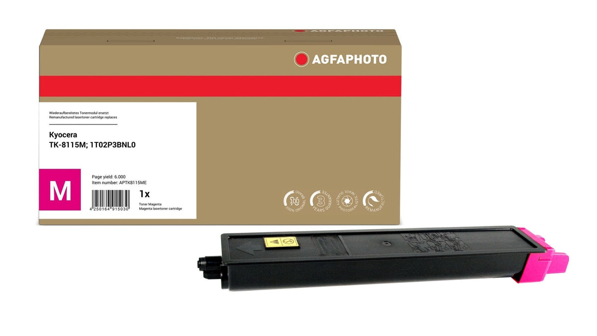 Agfa Photo Tóner Magenta Aptk8115me 6000 Copias
