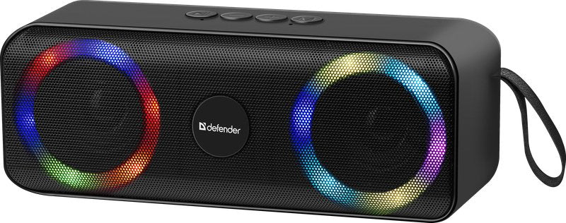Altavoz Defender Beatbox 20 Bluetooth 20w Luz/Bt/Mic/Fm/Usb/Tf