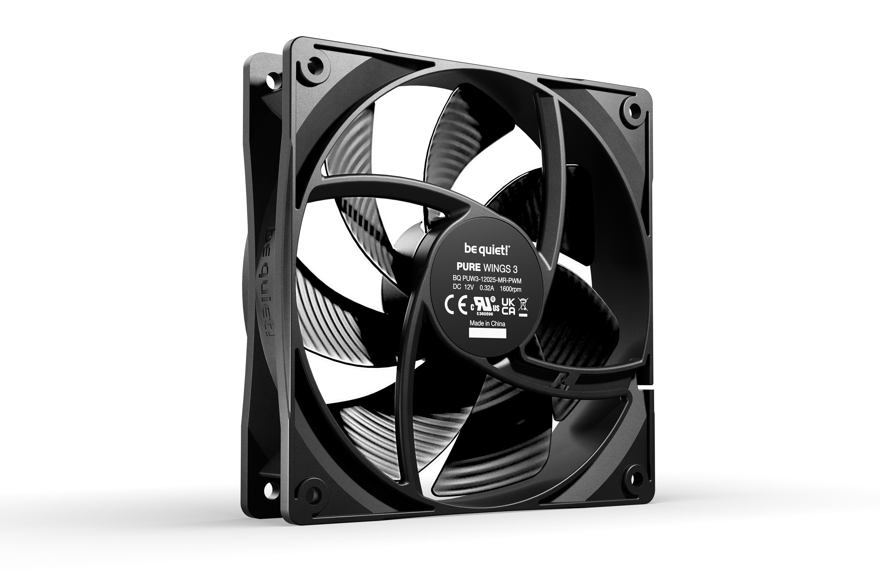 EAN 4260052190777 - be quiet! Pure Wings 3 120mm PWM Carcasa del ordenador Ventilador 12 cm Negro 1 pieza(s) imagen 2