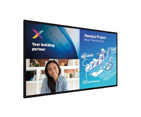 Pantalla Philips 86bdl6051c/00 De Señalización Panel Plano Interactivo 2,17 M (85.6") 350 Cd / M² 4k Ultra Hd Negro Procesador Incorporado Android 9.0